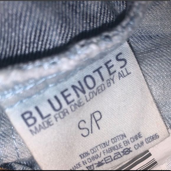 Blue notes | Distressed Cropped Jean Vest - Picture 5 of 5